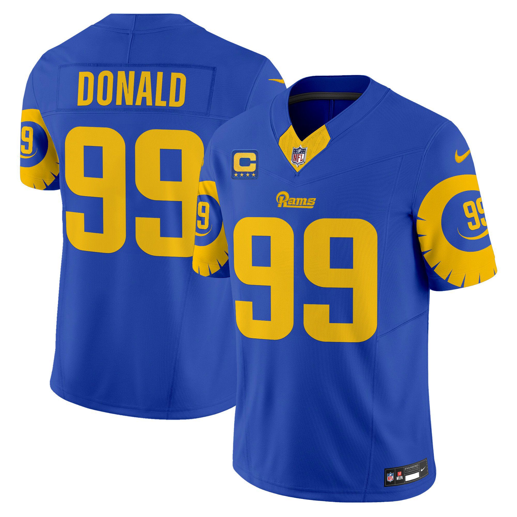 Men Los Angeles Rams #99 Donald Blue 2024 Nike Special Vapor Limited NFL Jersey->indianapolis colts->NFL Jersey